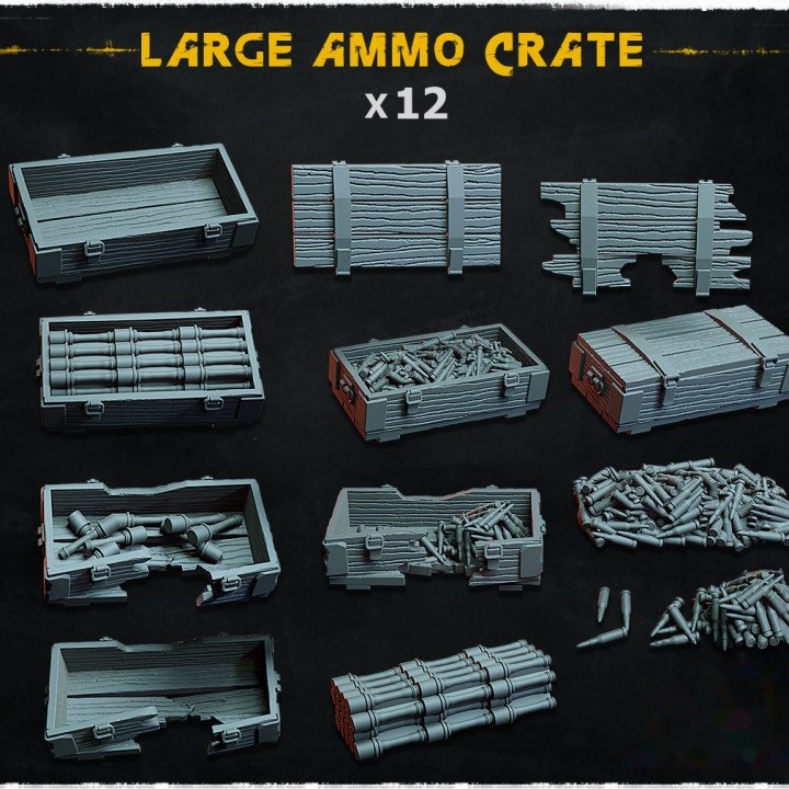 Large Ammo Crates - Basing Bits — creator artwork 1