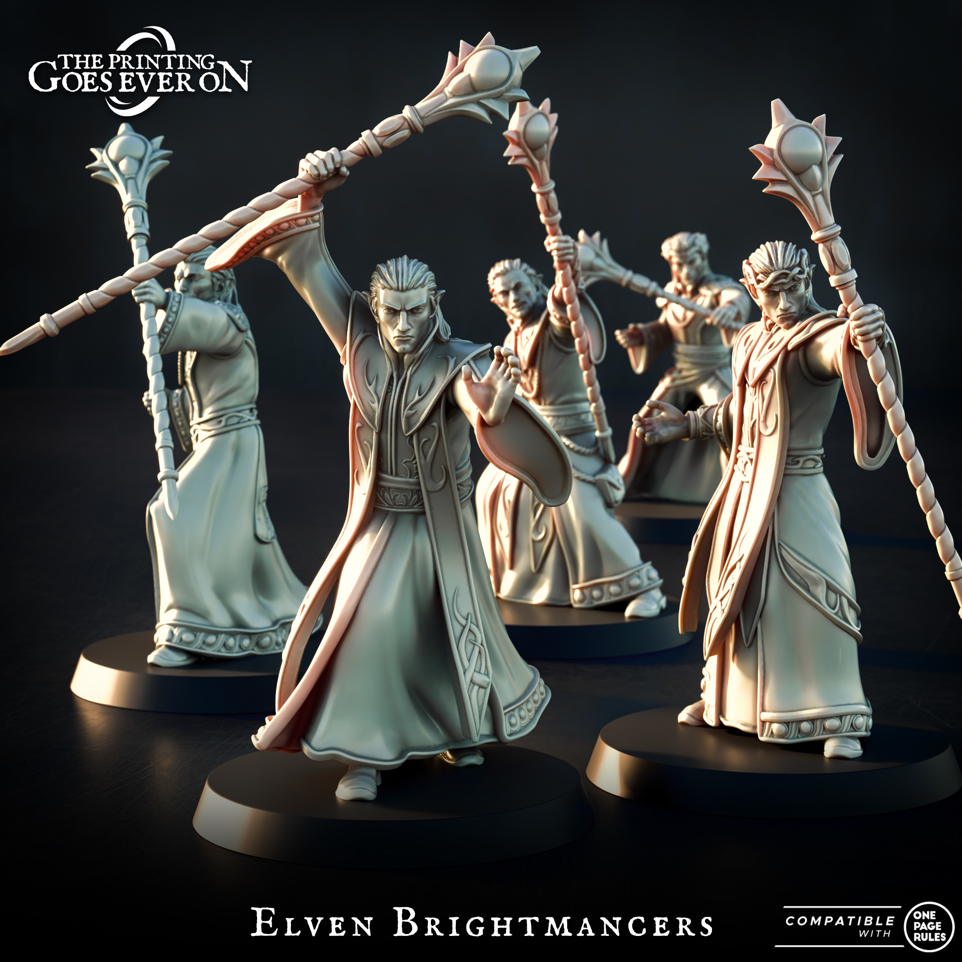 Elven Brightmancers Unit — creator artwork 1