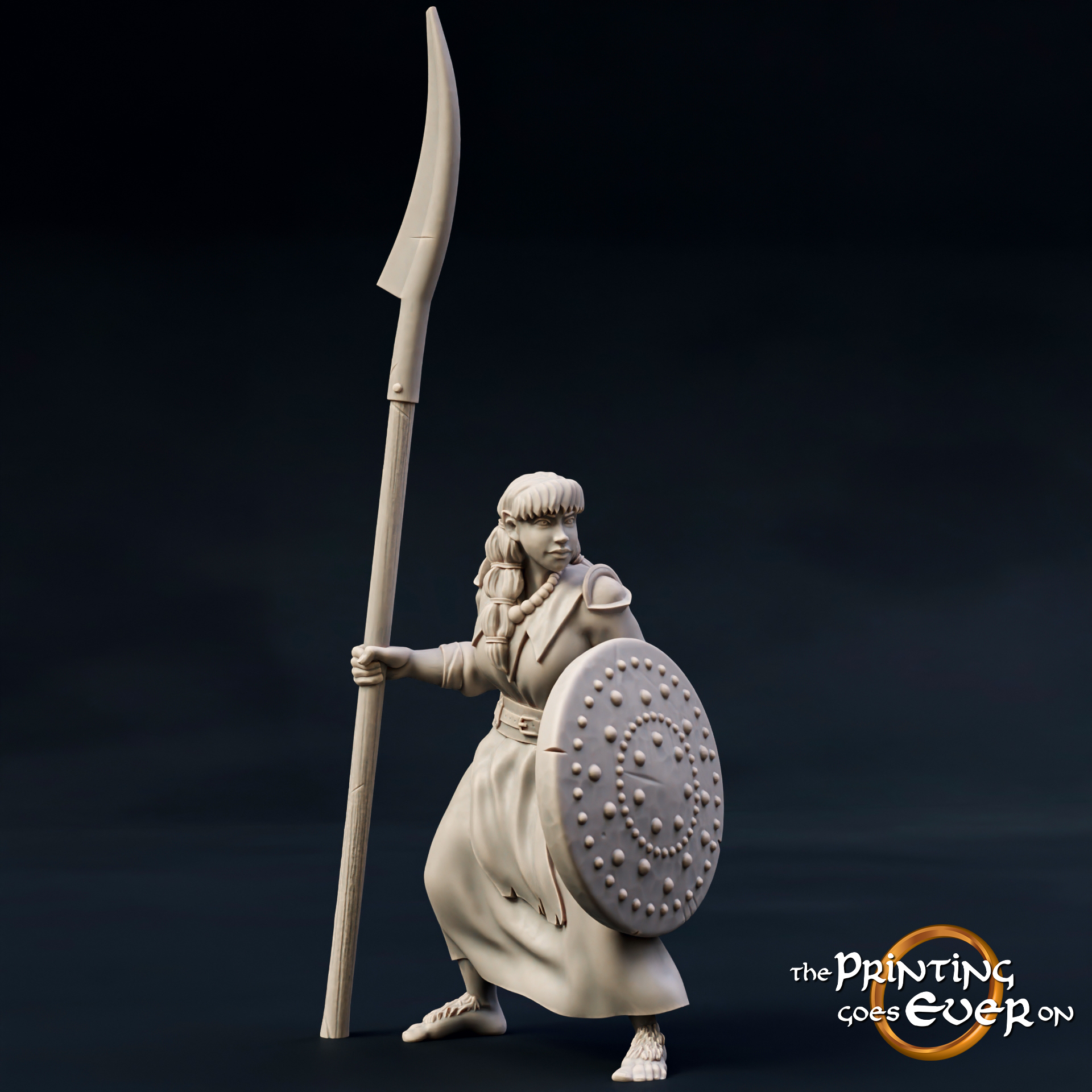 Halfling Militia Fighter