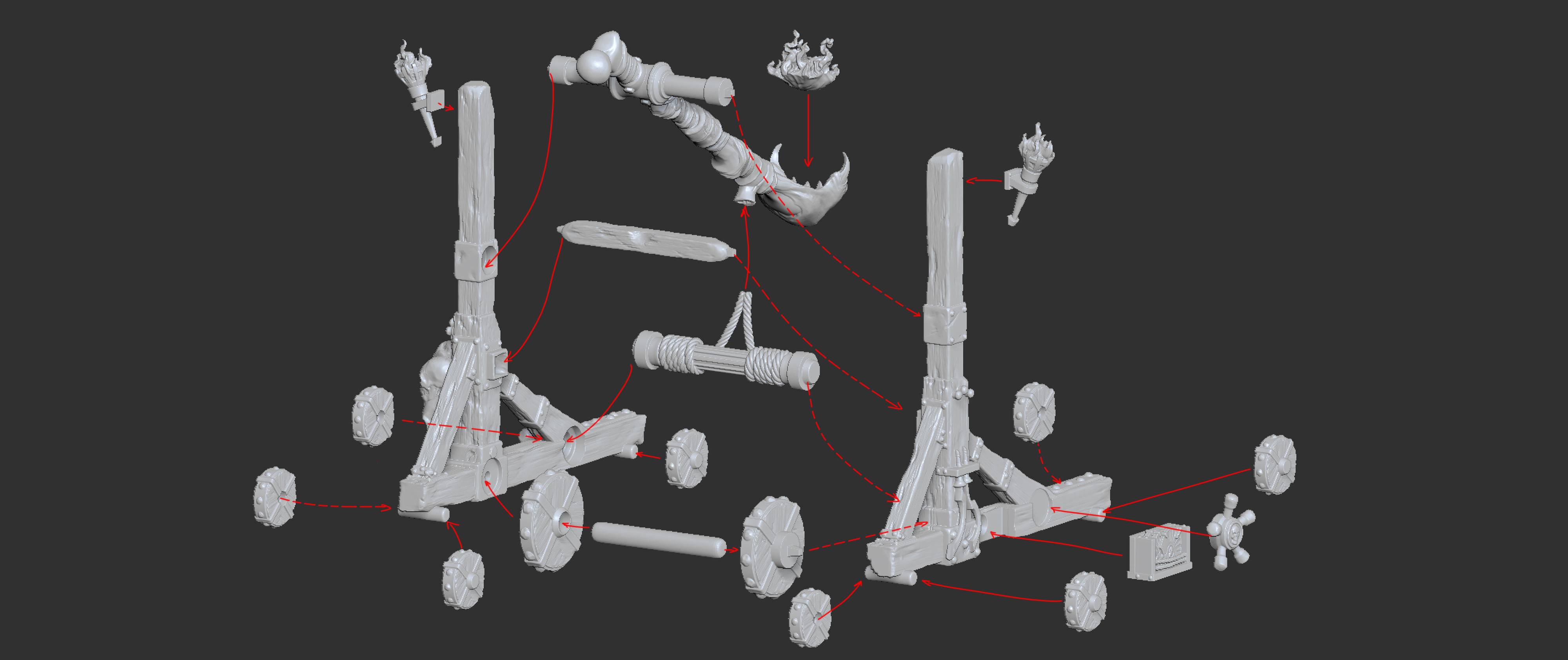 Catapult with Crew — creator artwork 1
