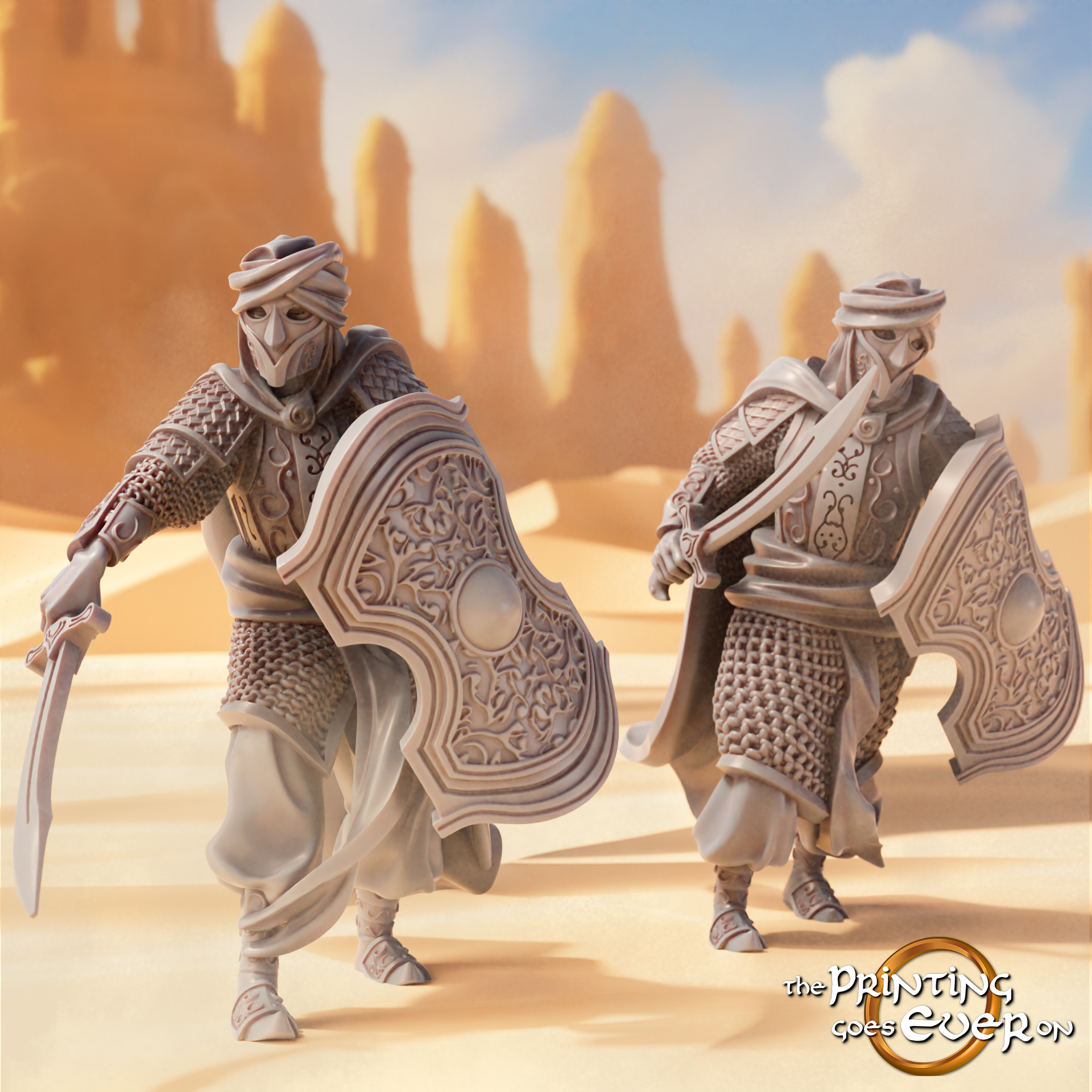 Easterner Swordsmen Set 2