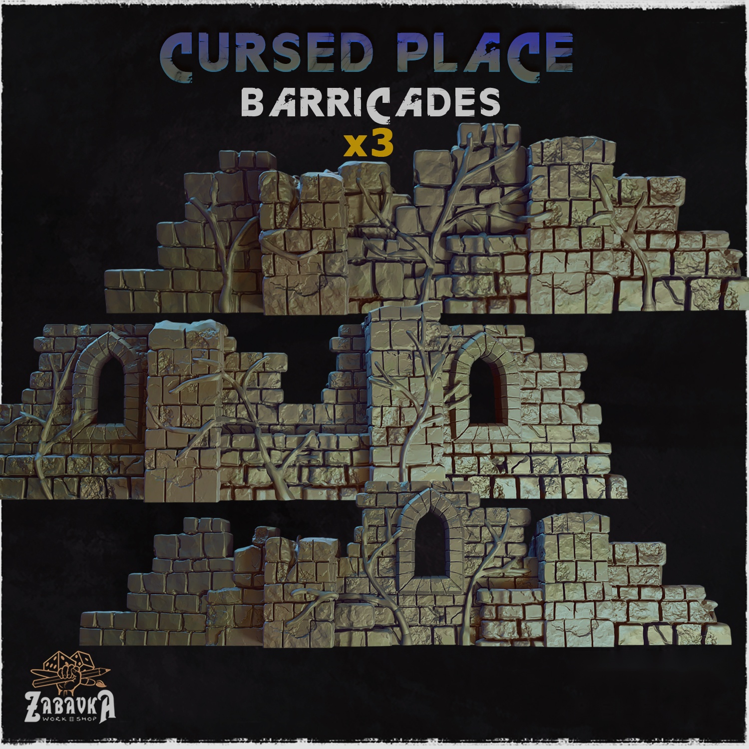 Cursed Place Barricades — creator artwork 1