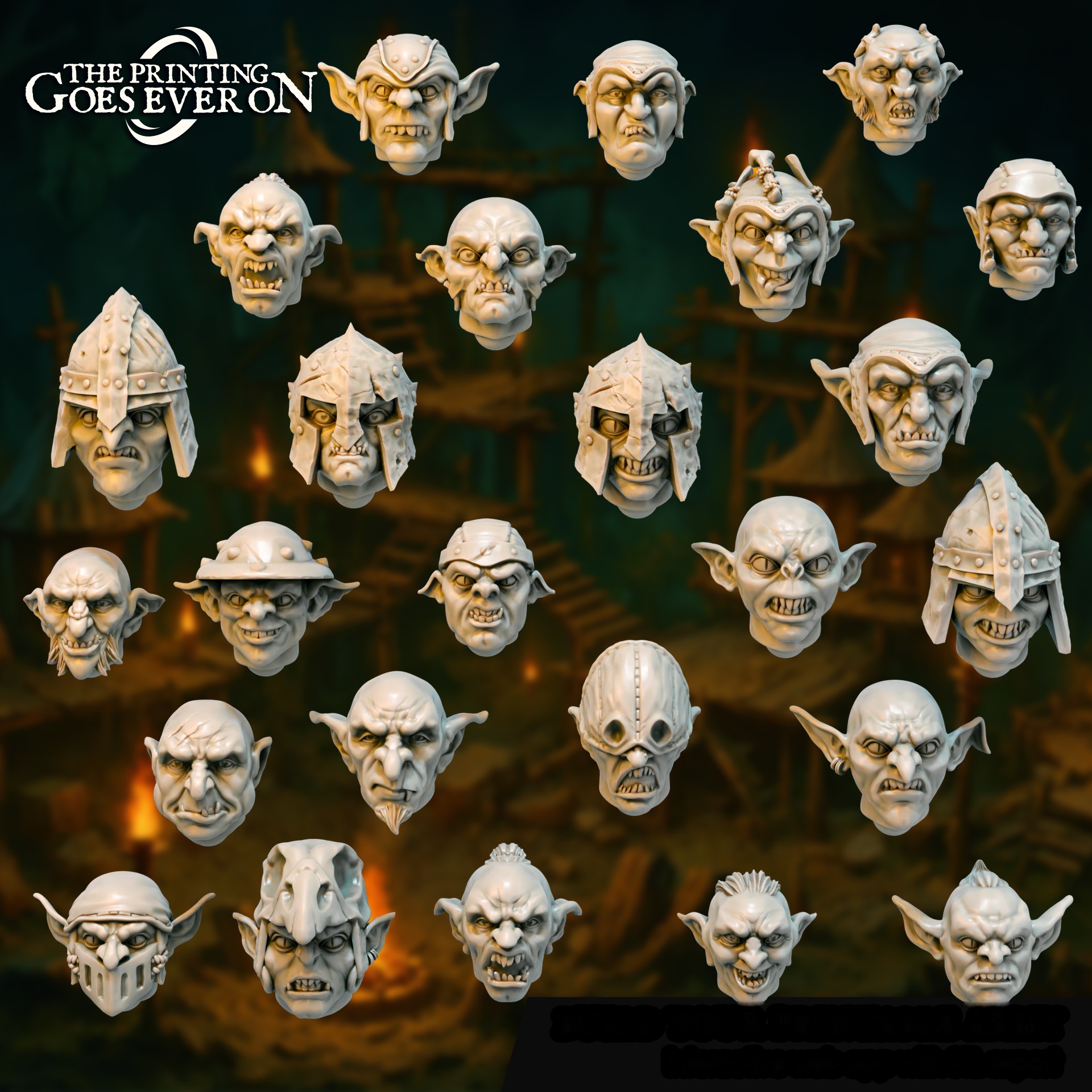Modular Goblin Heads — creator artwork 1
