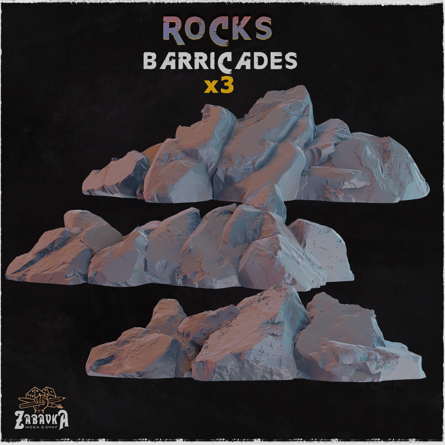 Rocks Barricades — creator artwork 1