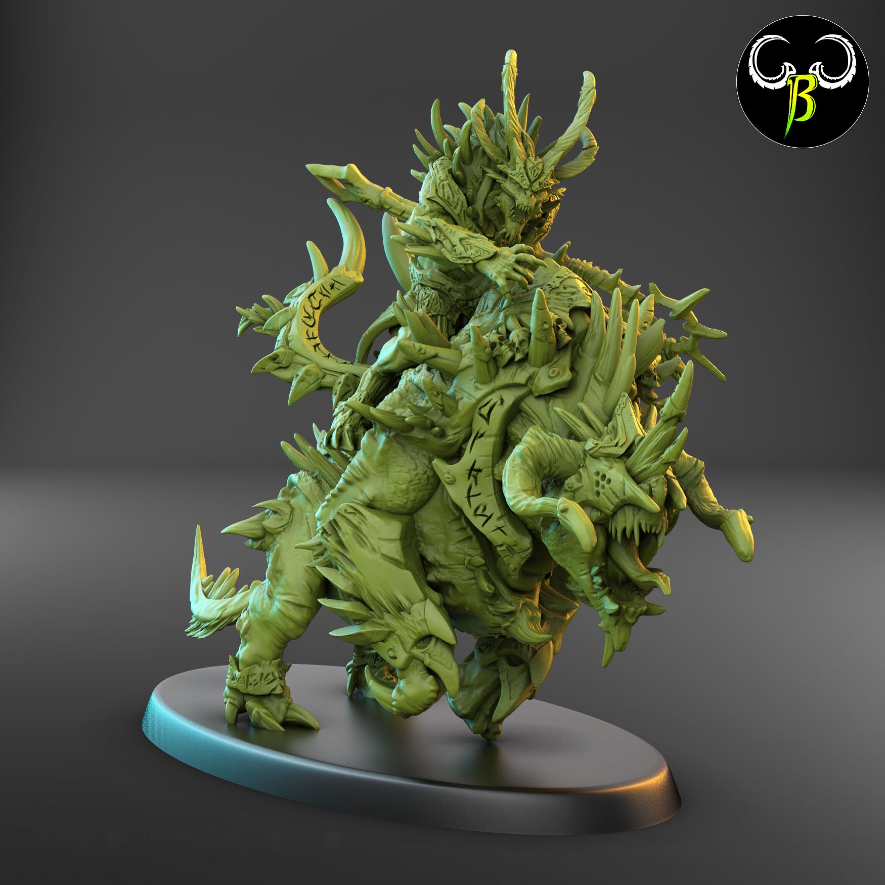 Mounted Apostle of Ruin