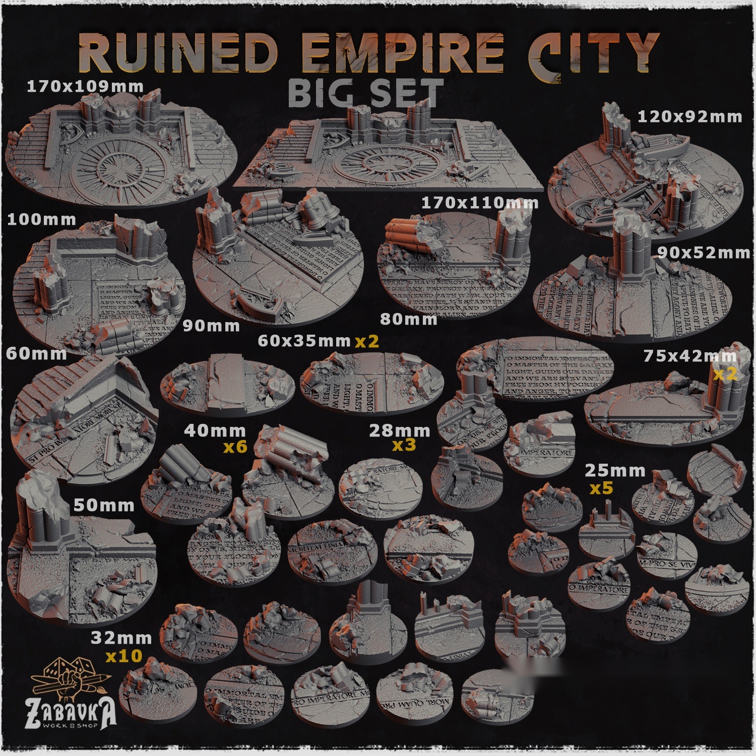 Ruined Empire City Bases — creator artwork 1