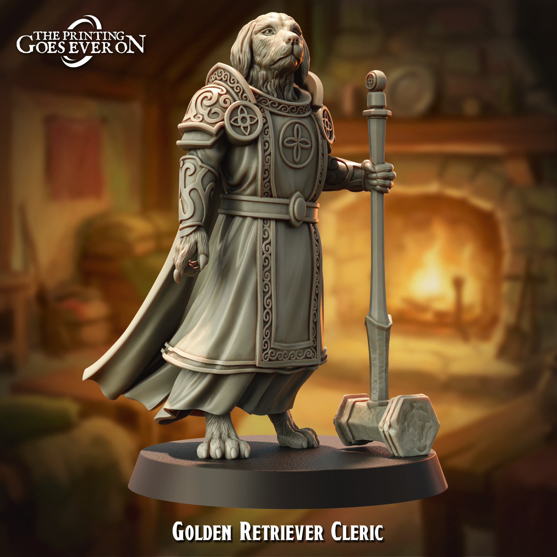 Golden Retriever Cleric