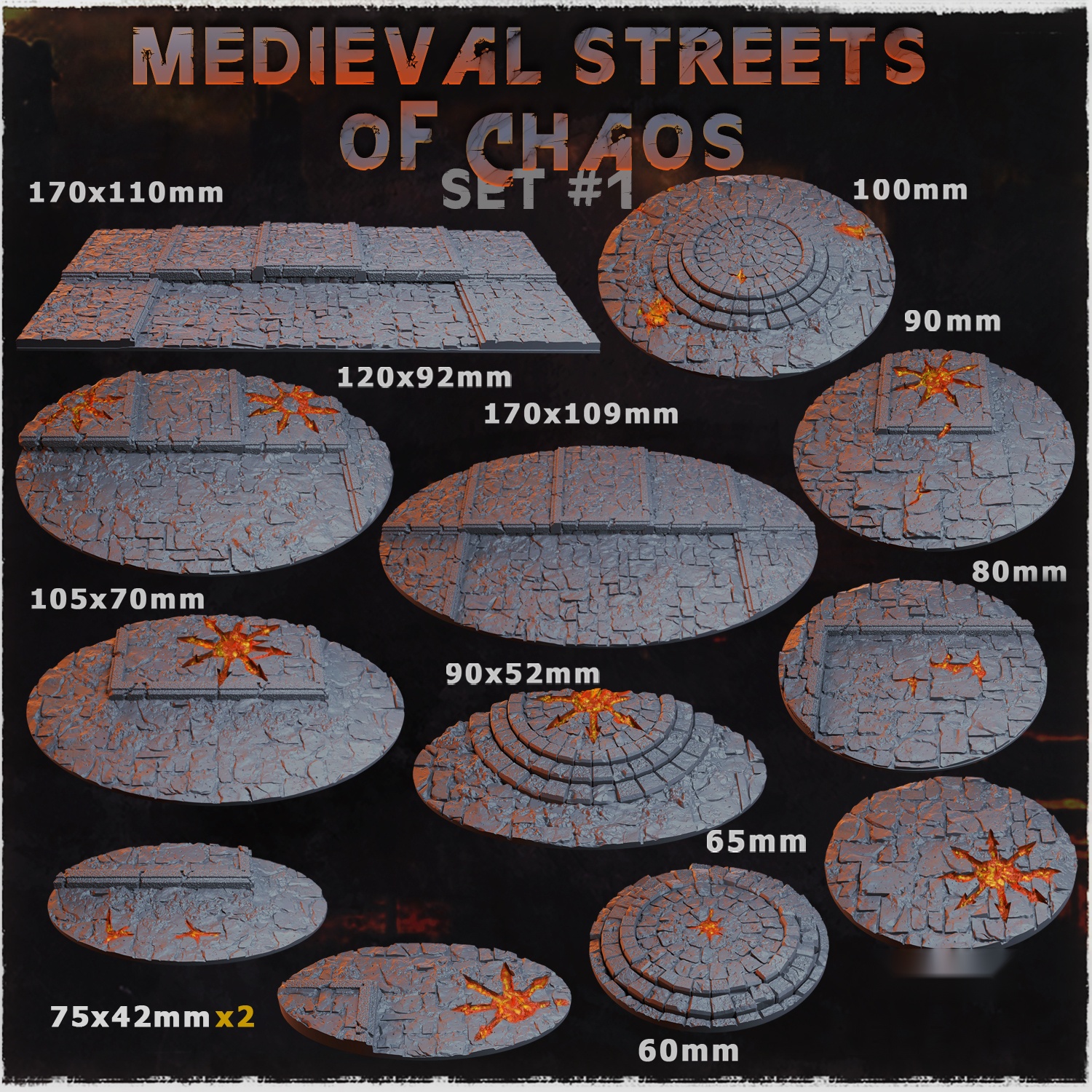 Medieval Streets of Chaos Bases — creator artwork 1