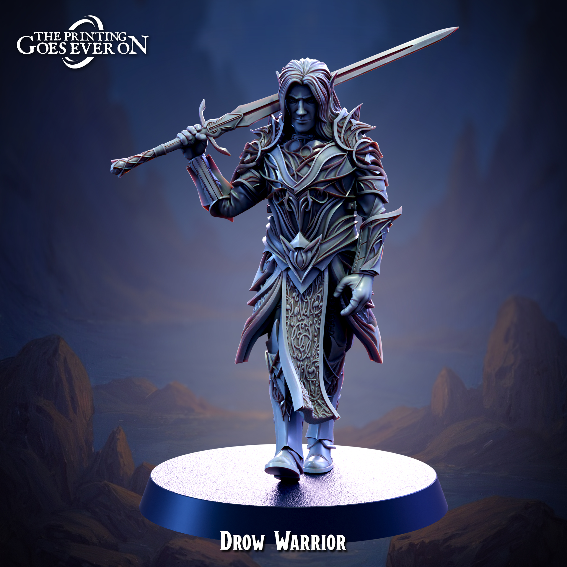 Drow Warrior — creator artwork 1