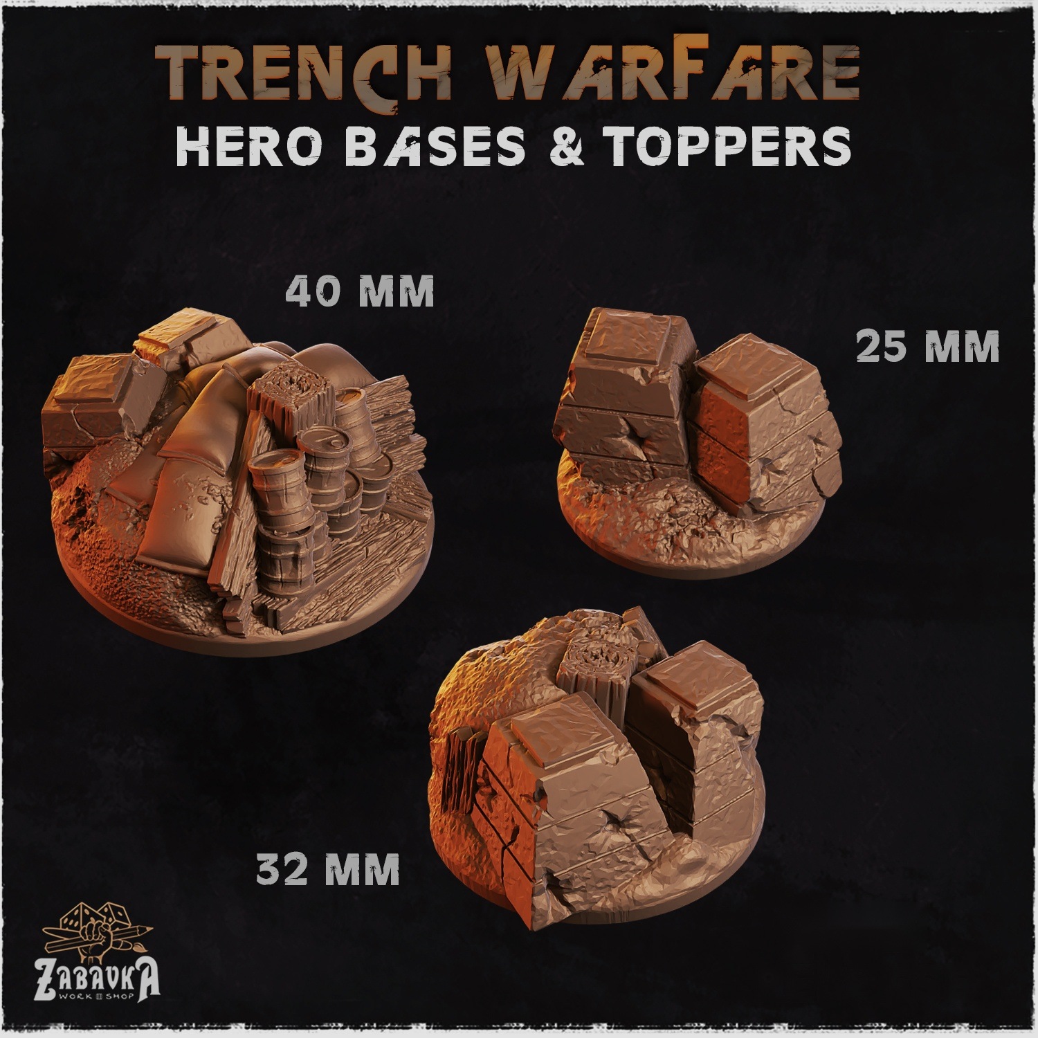 Trench Warfare Character Bases — creator artwork 1