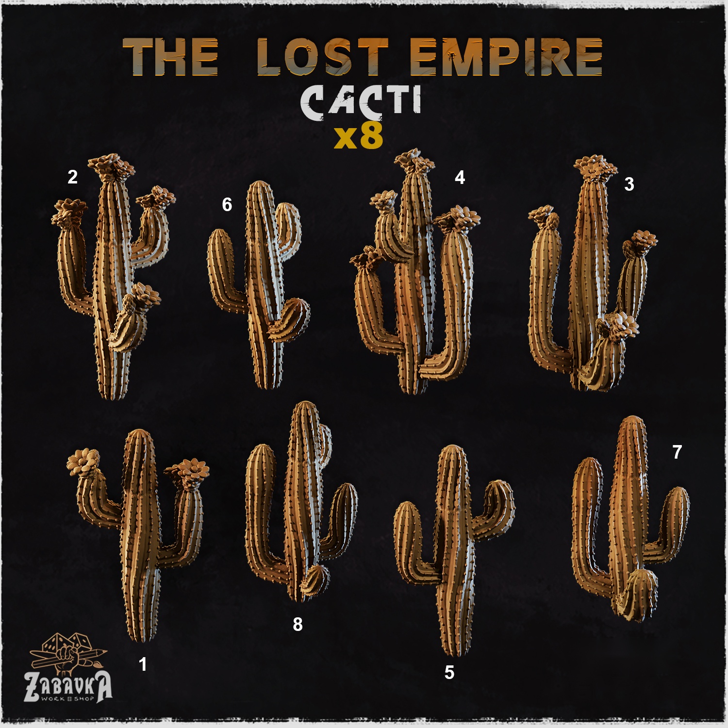 The Lost Empire Cacti — creator artwork 1