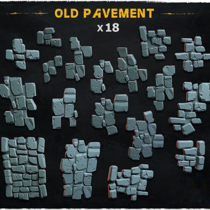 Old Pavement - Basing Bits — creator artwork 1