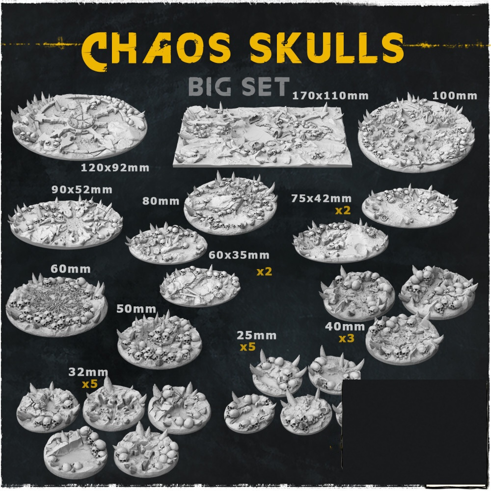 Chaos Skulls Bases — creator artwork 1
