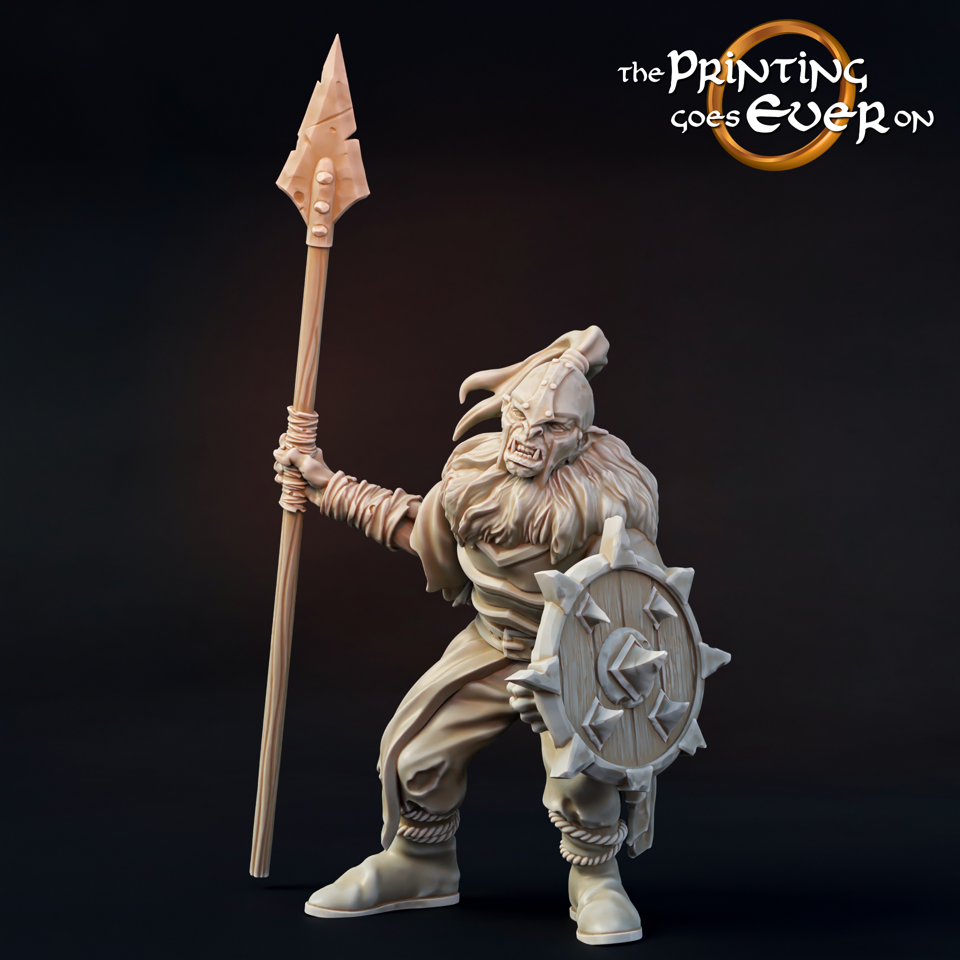 Orc Spear & Shield A