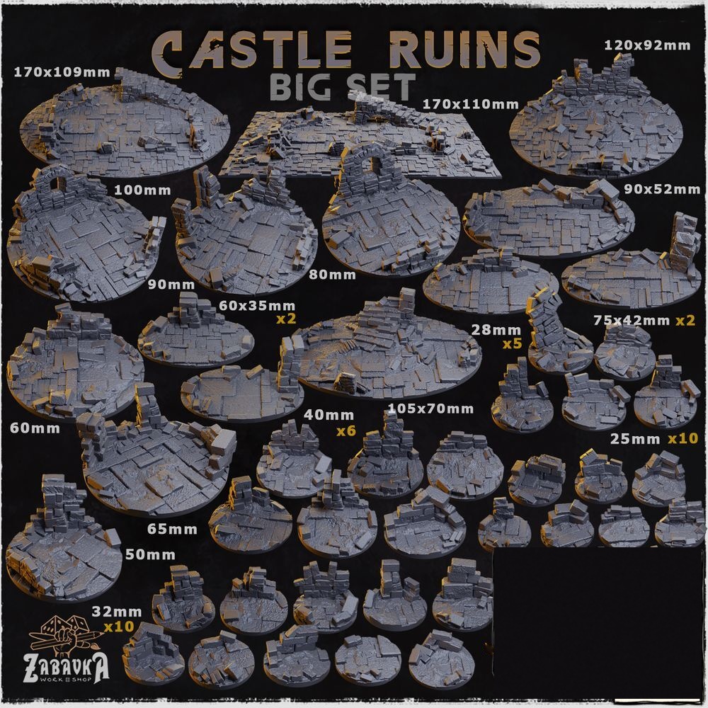 Castle Ruins Bases — creator artwork 1