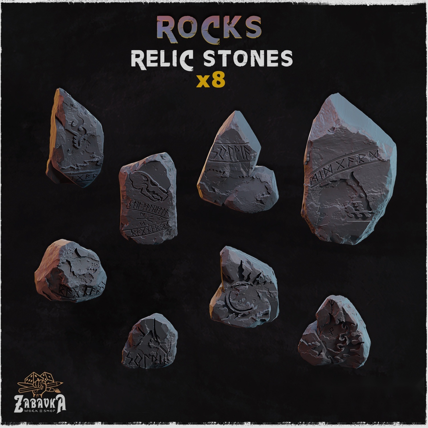 Rocks Relic Stones — creator artwork 1