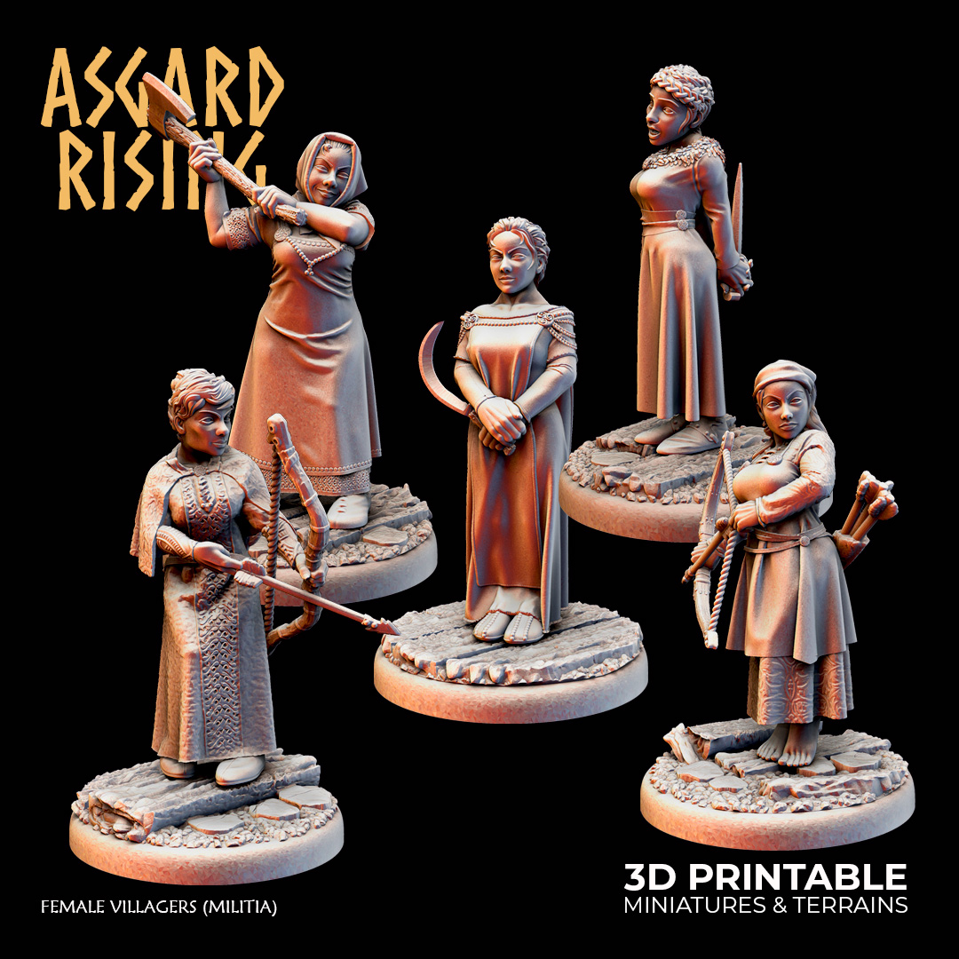 Female Villagers Militia — creator artwork 1