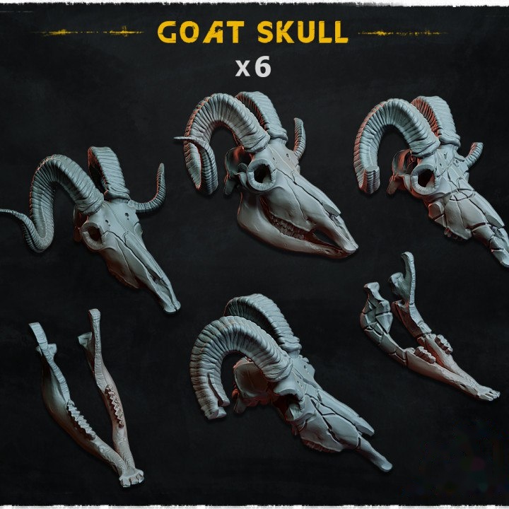 Goat Skulls - Basing Bits — creator artwork 1