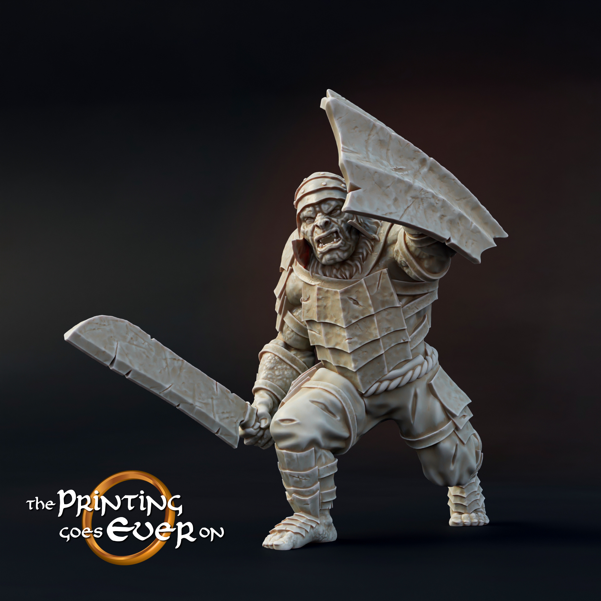 Orc Cleaver & Shield C