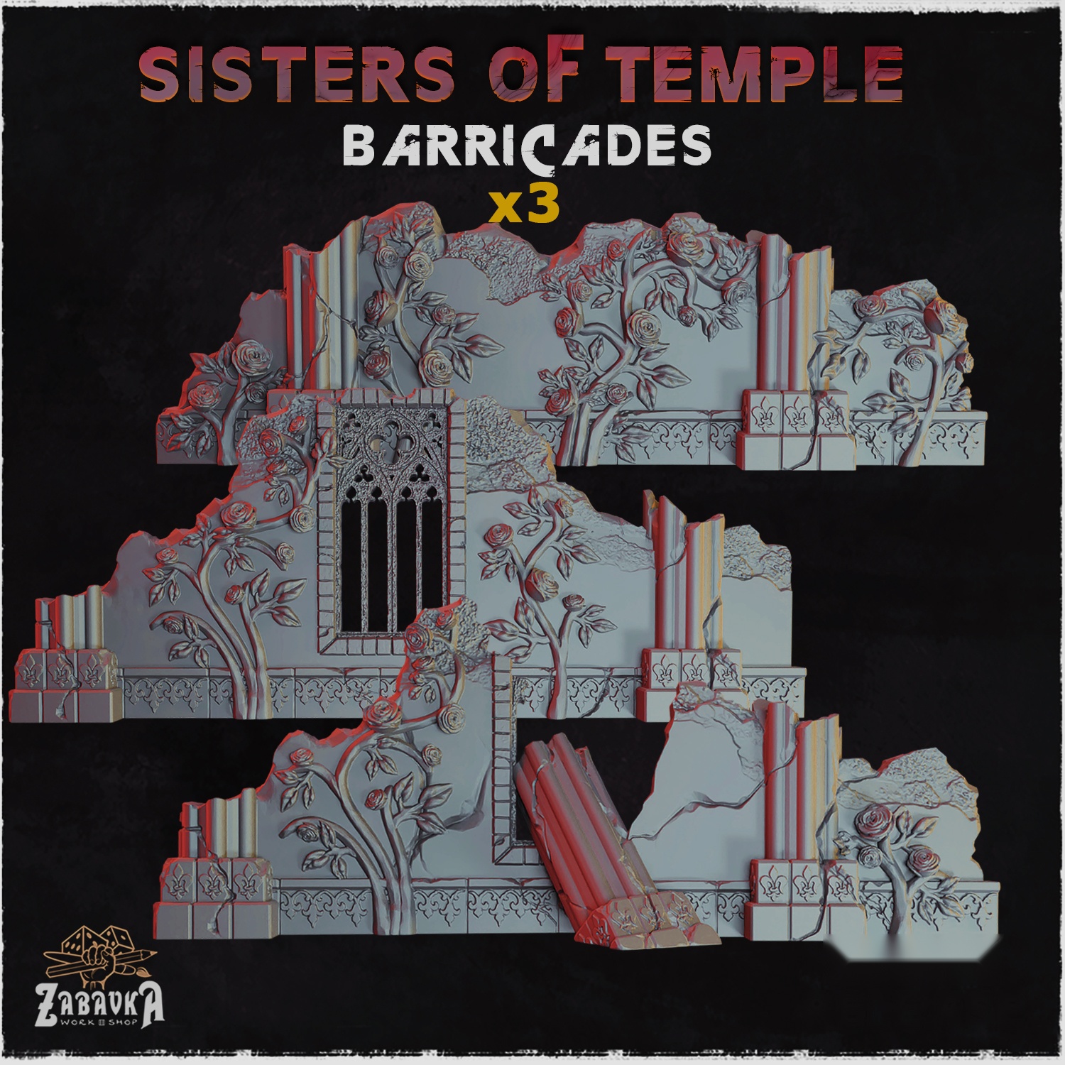 Sisters of Temple Barricades — creator artwork 1