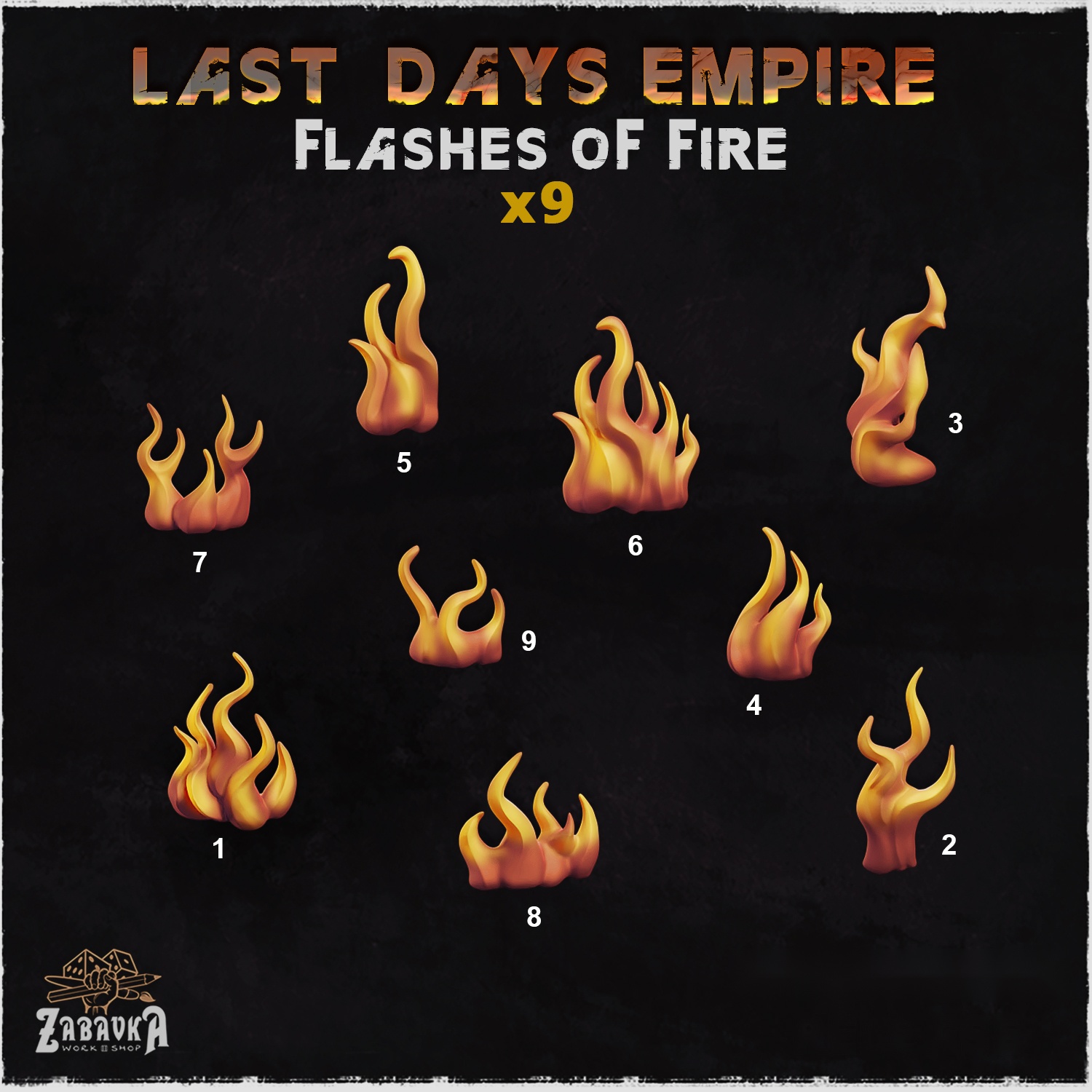 Last Days Empire Flashes of Fire — creator artwork 1