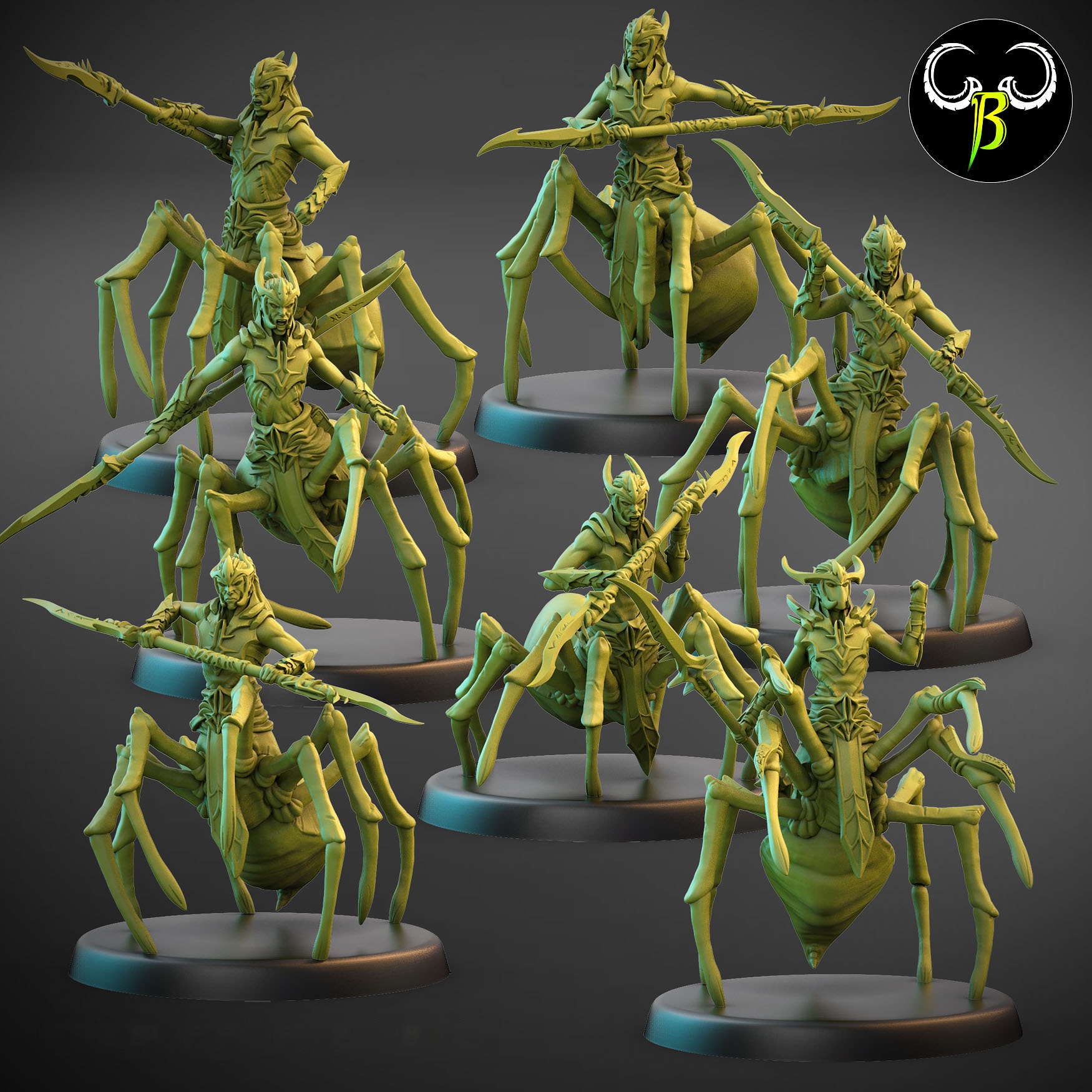 Spider God Favored Melee Squad