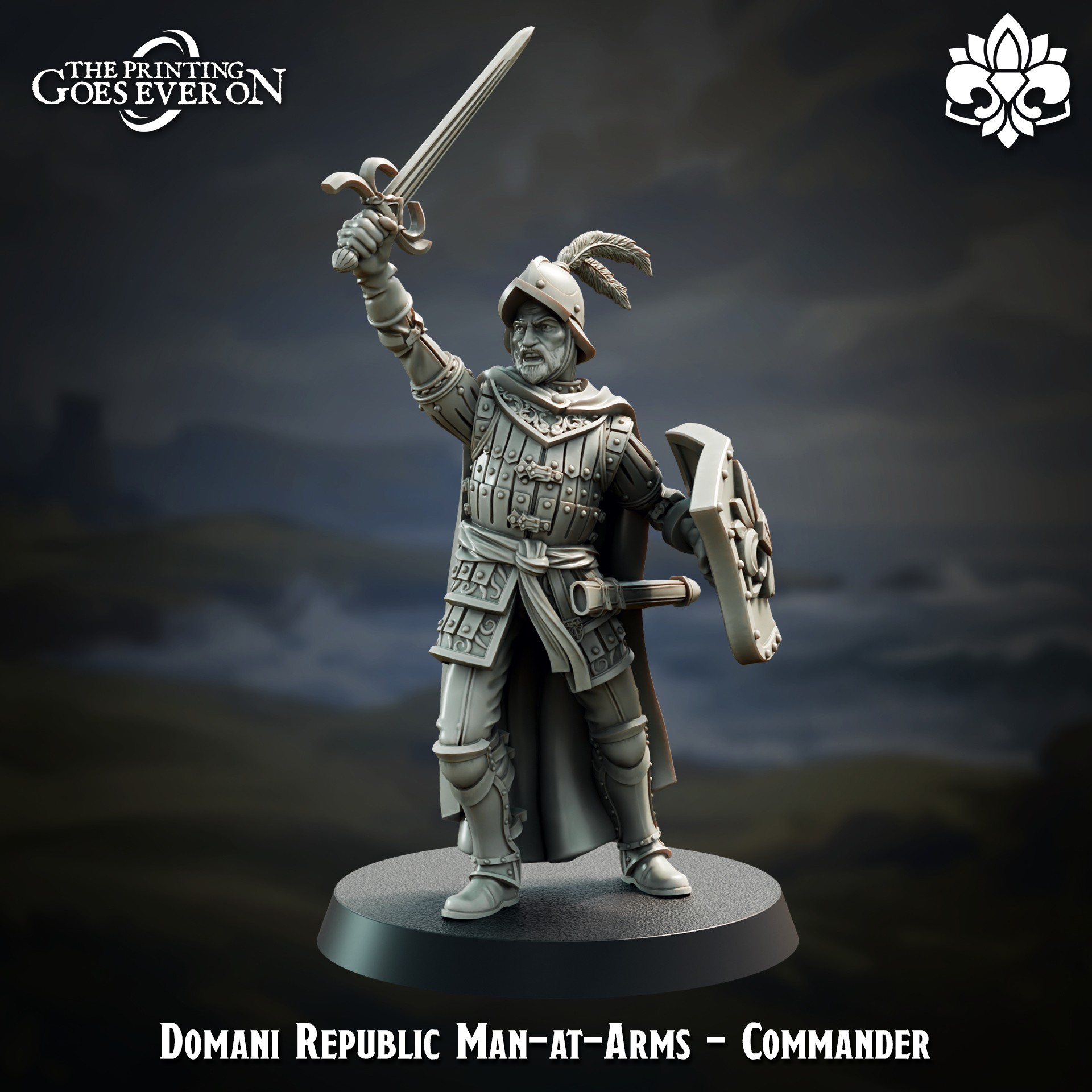 Domani Republic Man-at-Arms Commander