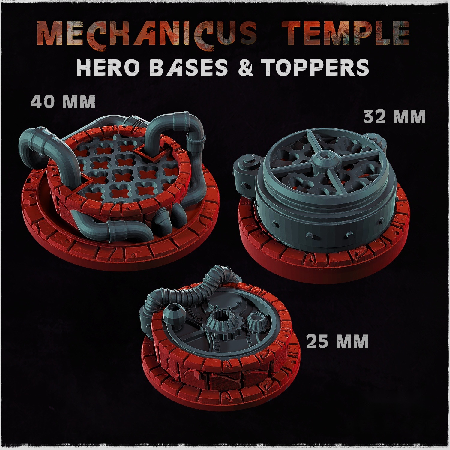 Mechanicus Temple Character Bases — creator artwork 1
