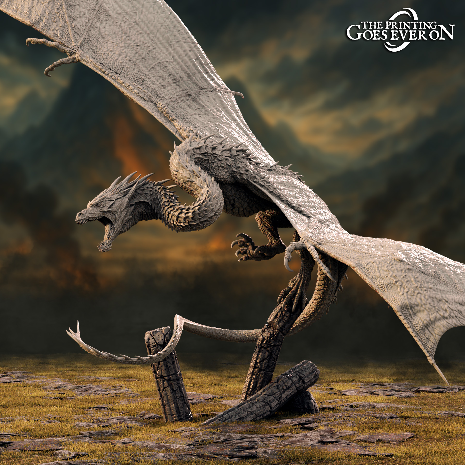 Selthrax, Gargantuan Dragon — creator artwork 1