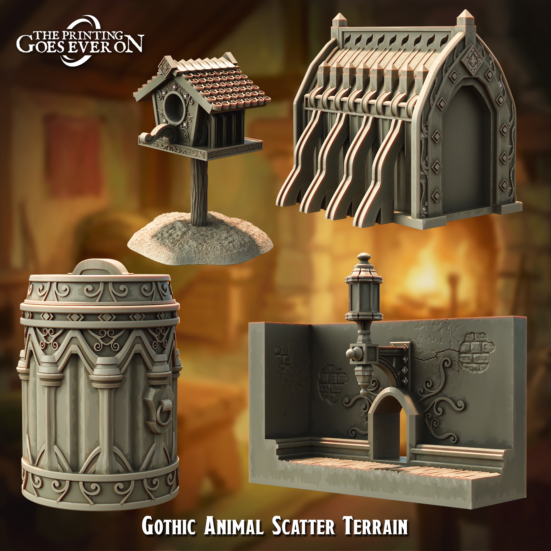 Gothic Animal Scatter Terrain