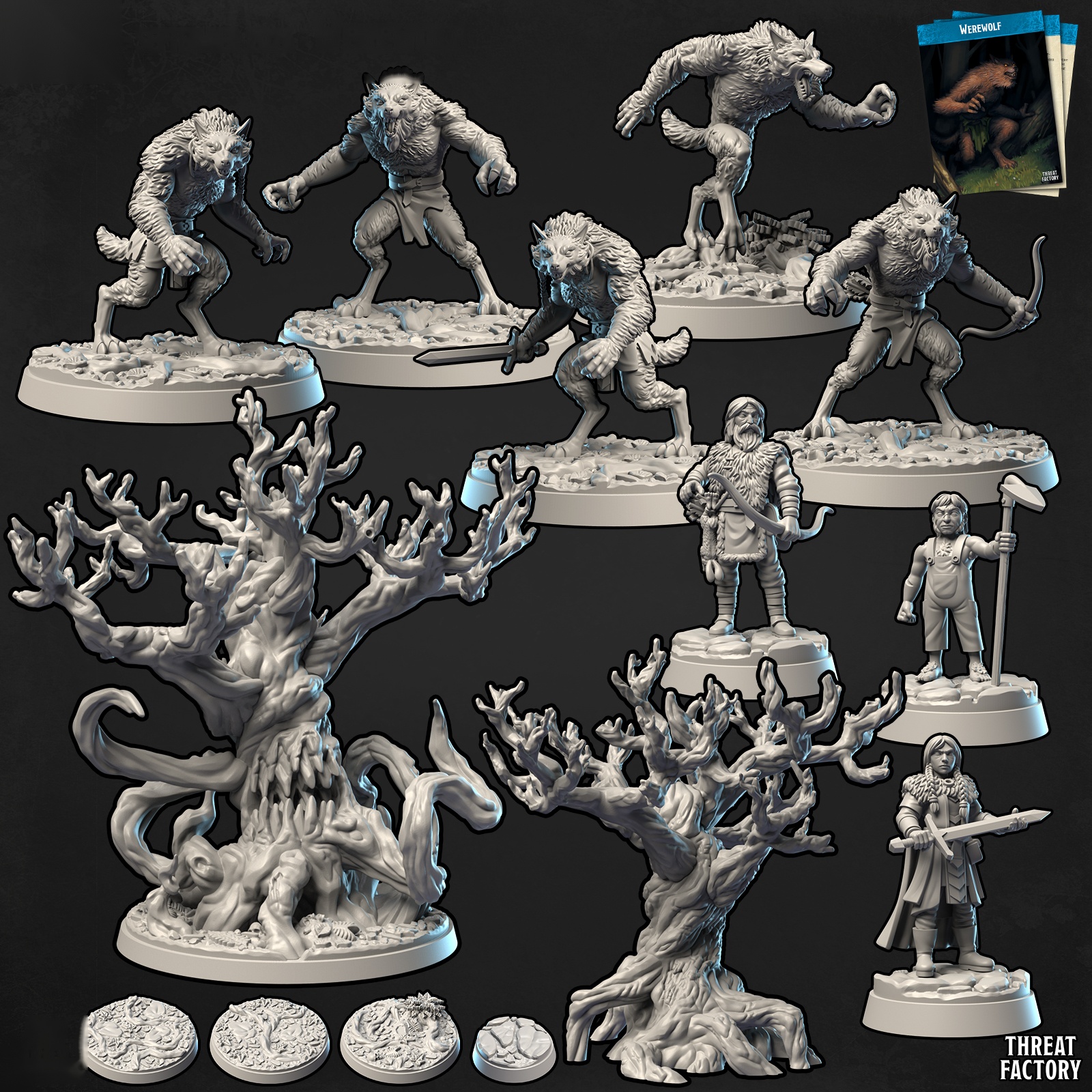 Werewolves, Tree Blight & Dead Tree Bundle