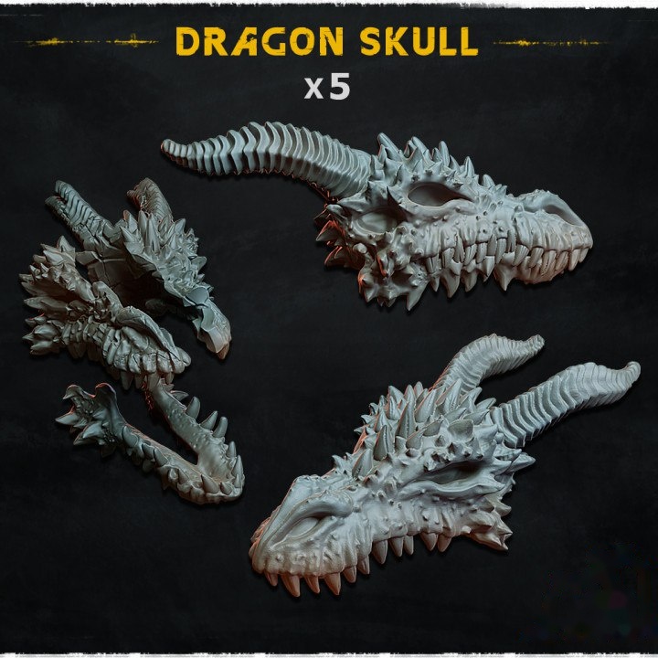 Dragon Skulls - Basing Bits — creator artwork 1