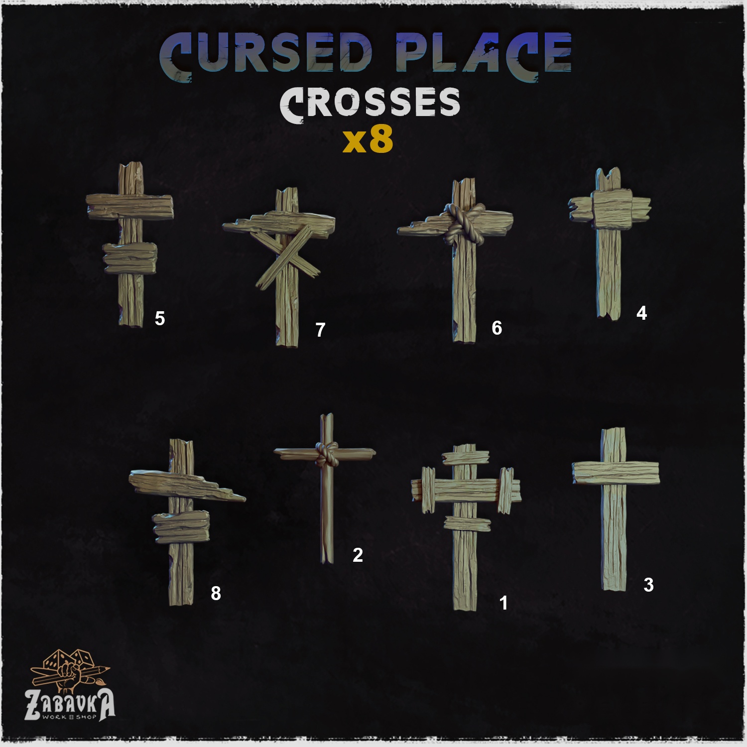 Cursed Place Crosses