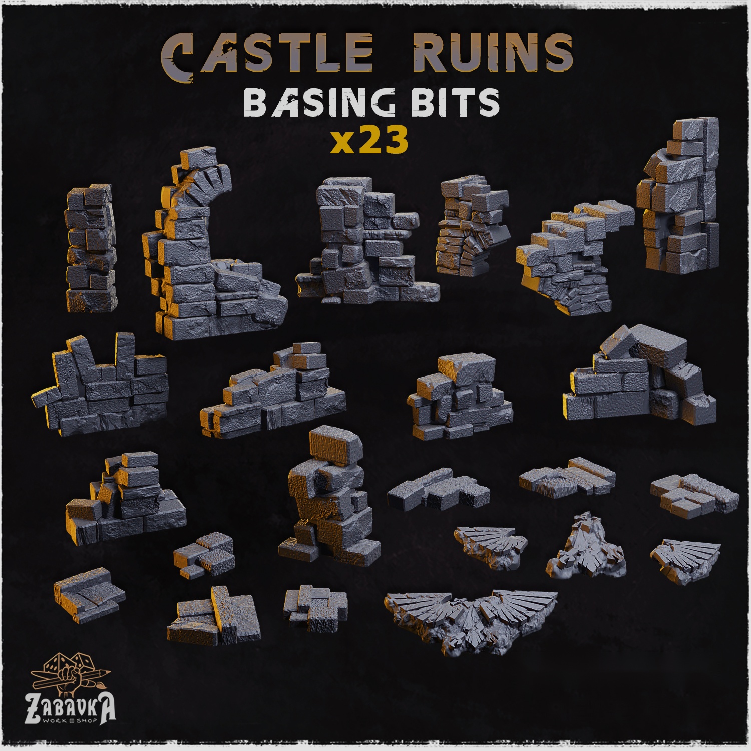 Castle Ruins Basing Bits — creator artwork 1