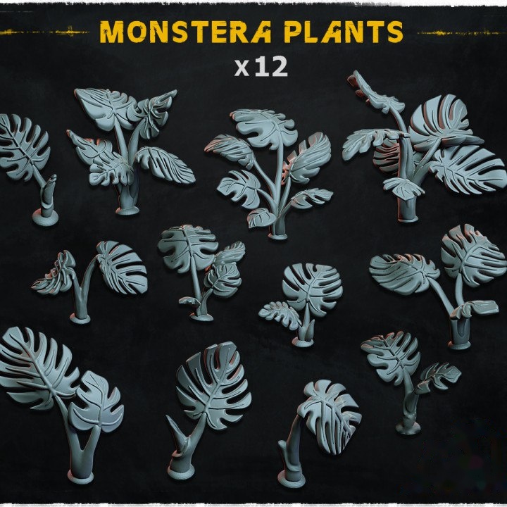 Monstera Plants - Basing Bits — creator artwork 1