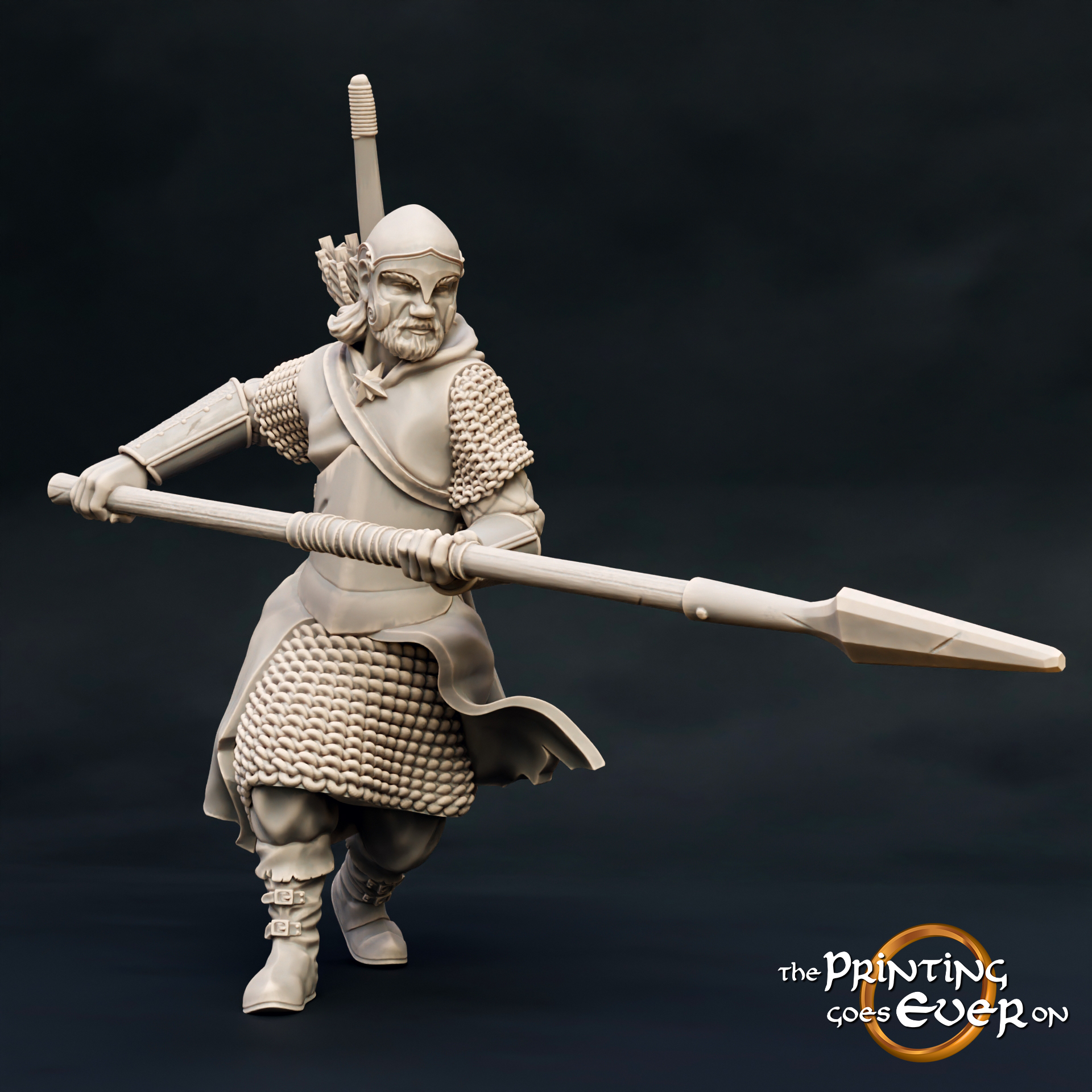 Ranger with Spear A