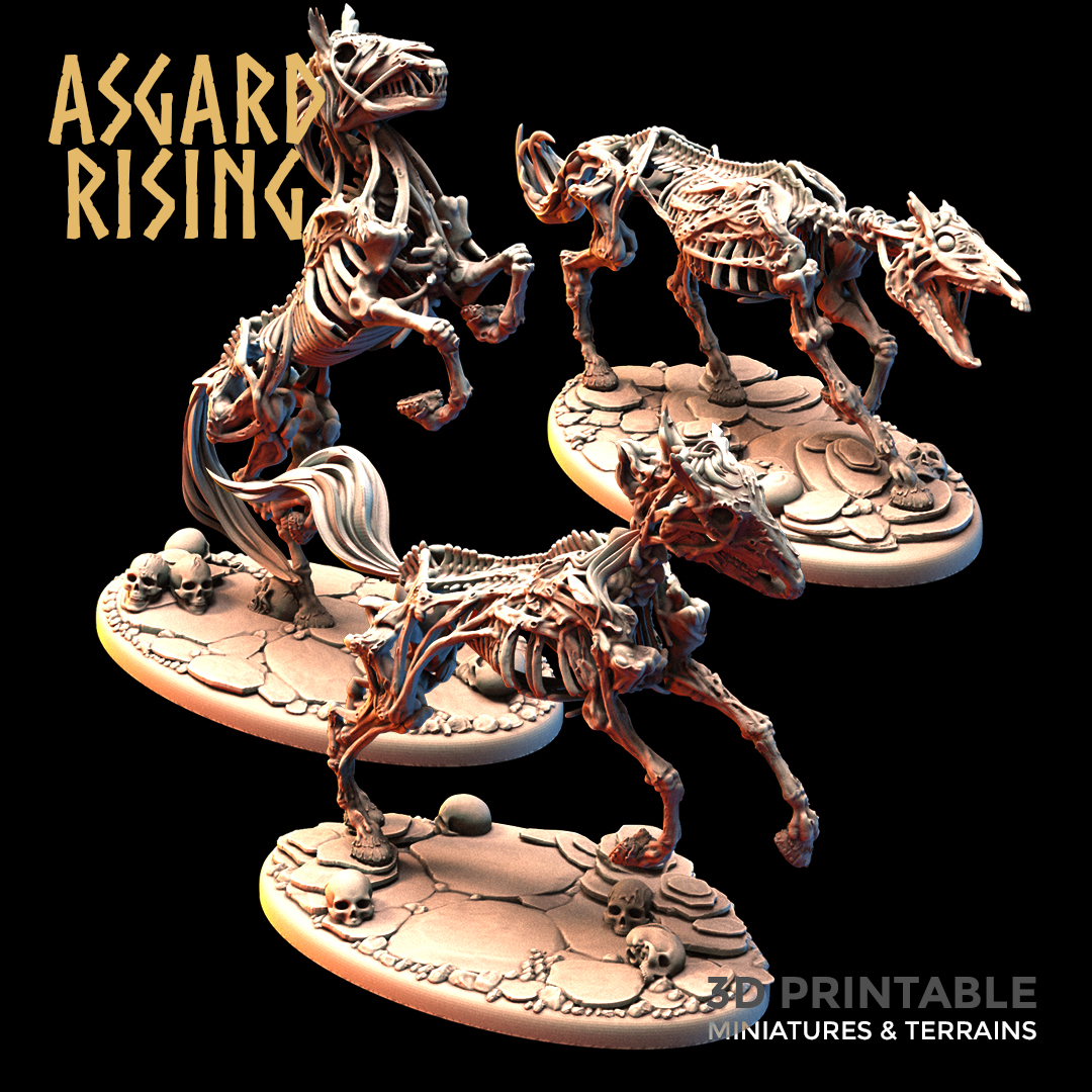 Undead Skeleton Horses