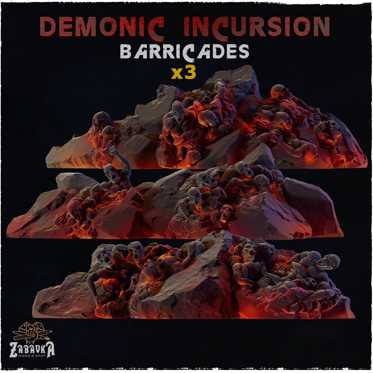 Demonic Incursion Barricades — creator artwork 1