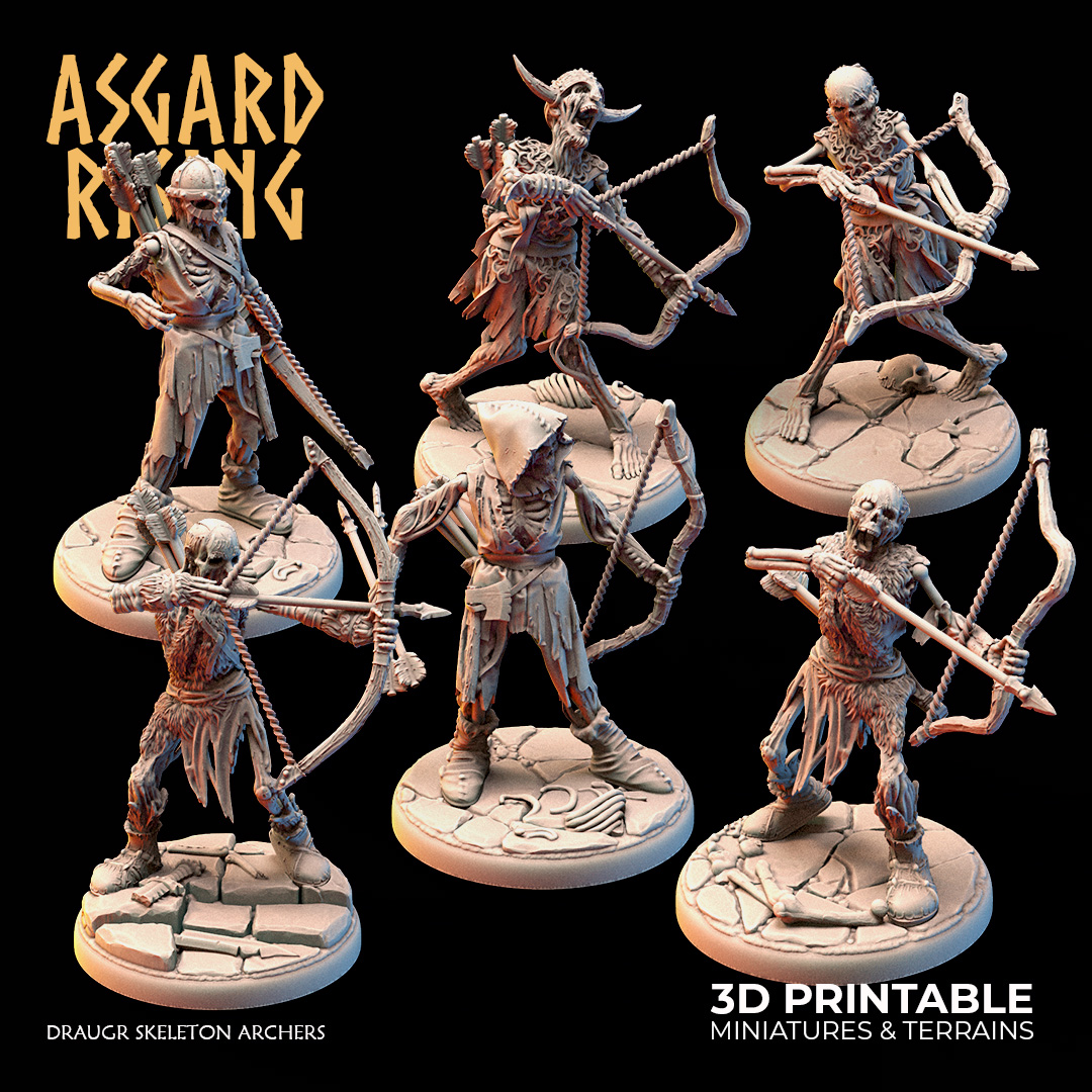 Draugr Skeleton Archers