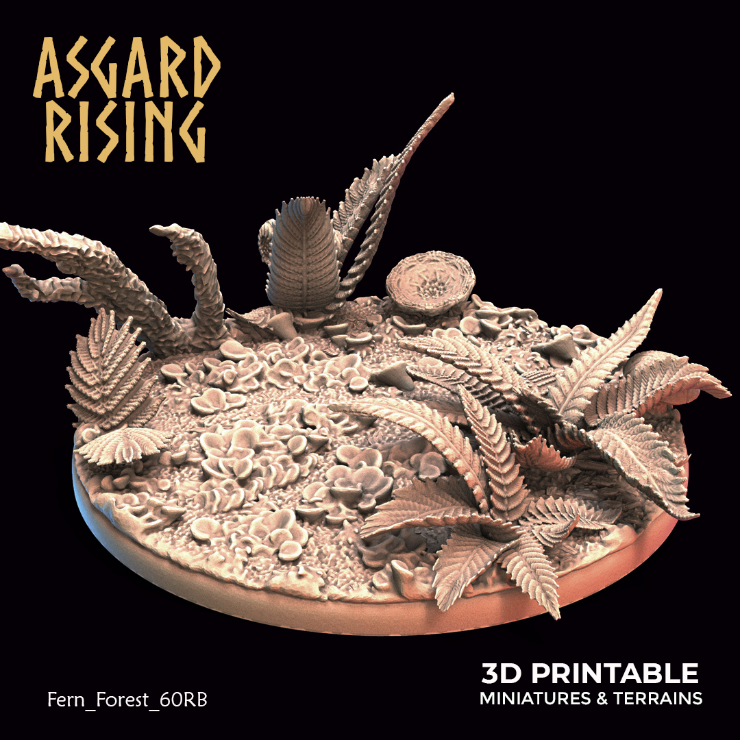 Fern Forest — 60 mm Round Bases