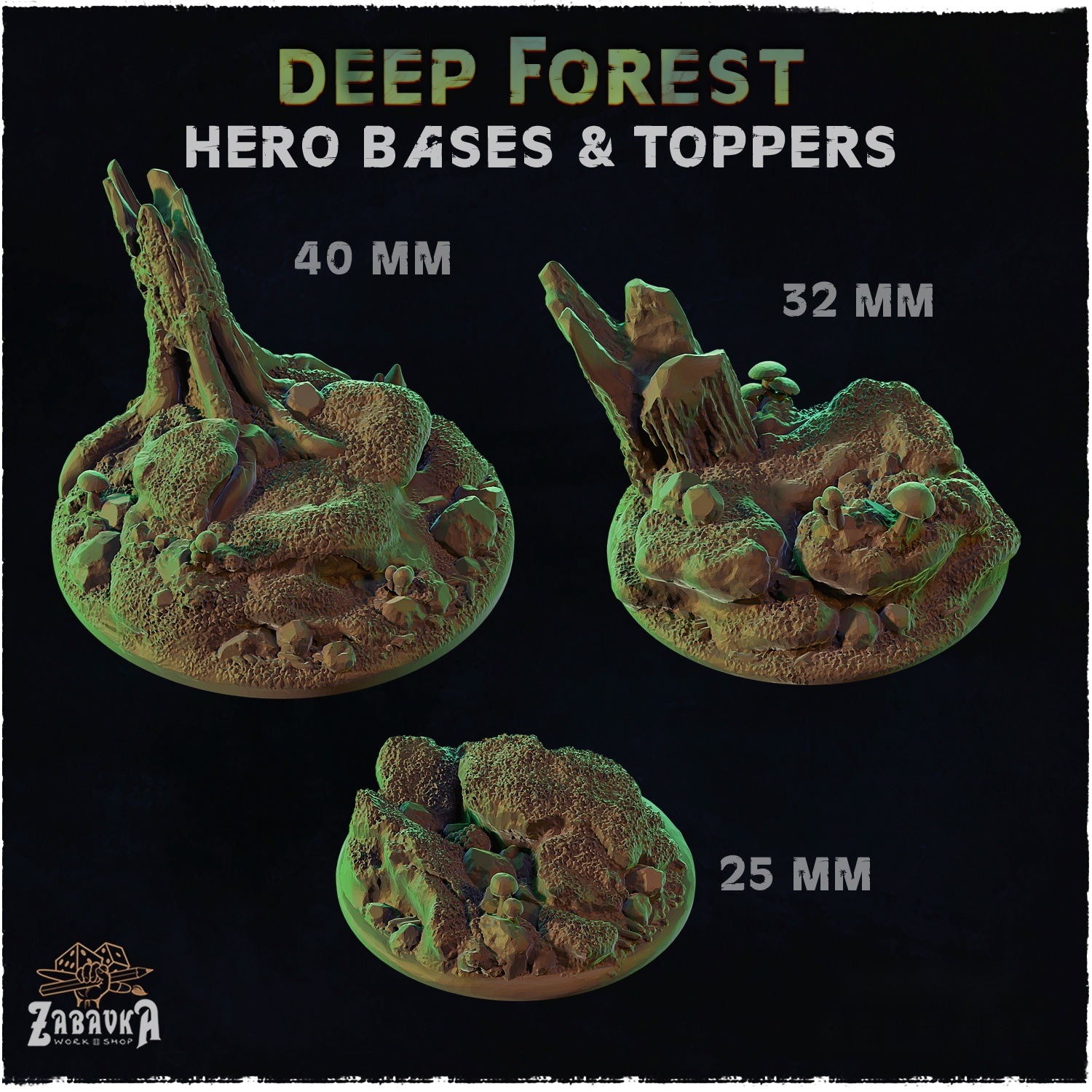 Deep Forest Character Bases