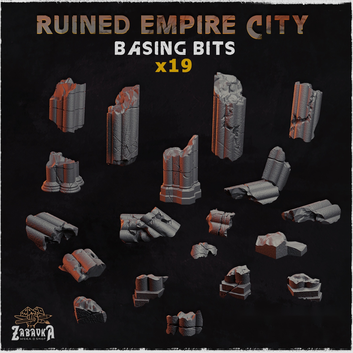 Ruined Empire City Basing Bits — creator artwork 1