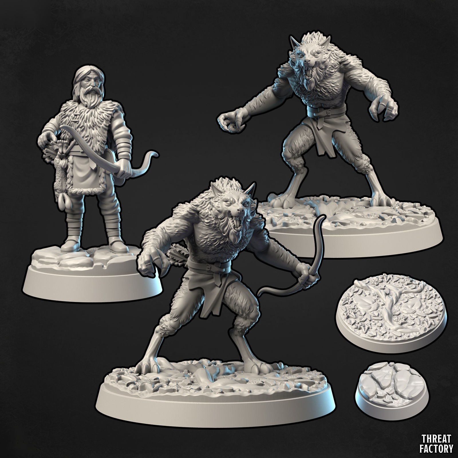 Human Werewolf A (2 Forms)