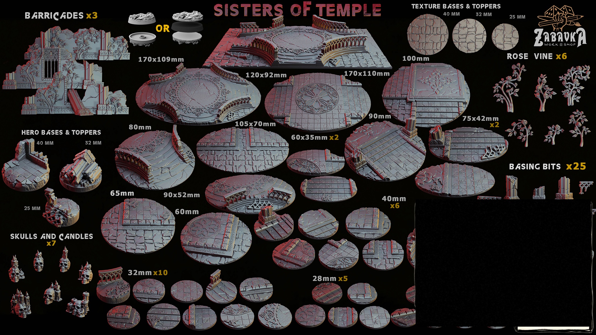 Sisters of Temple Bases — creator artwork 1