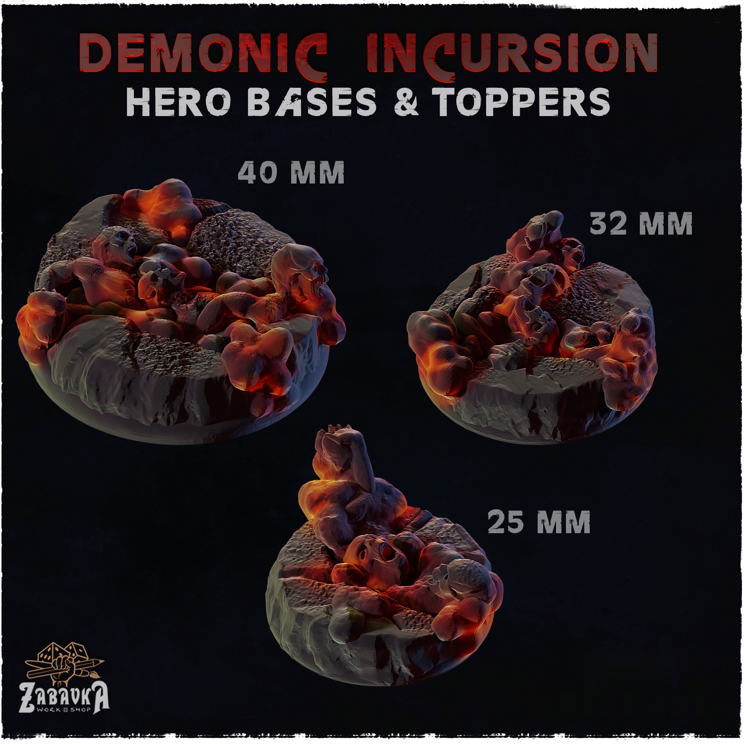 Demonic Incursion Hero Bases and Toppers