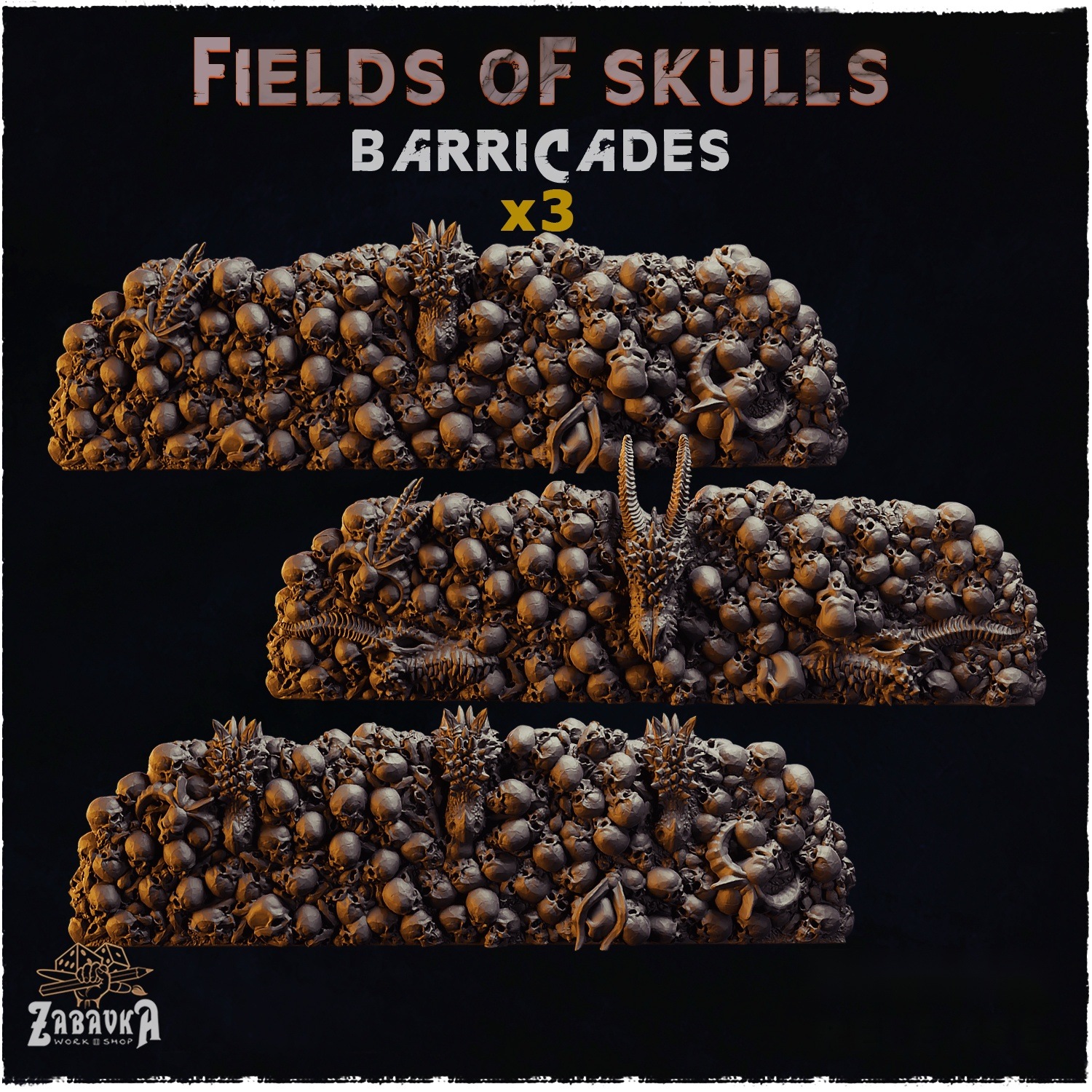 Fields of Skulls Barricades — creator artwork 1