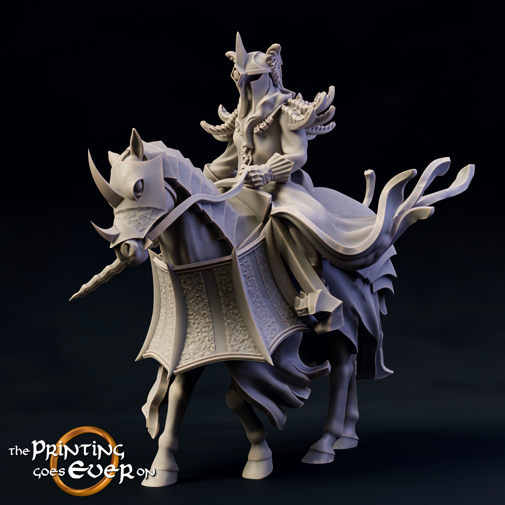 Dark King Mounted