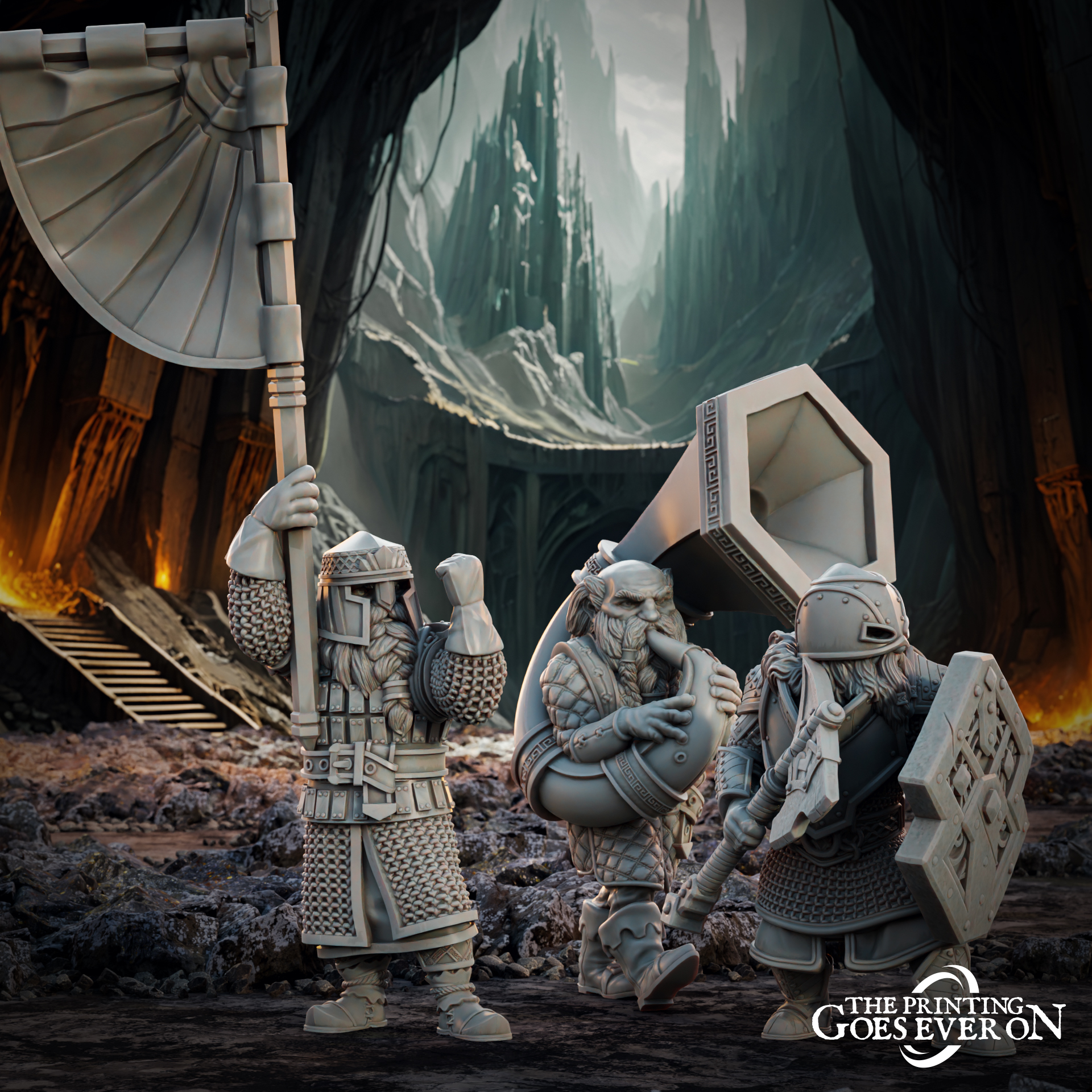 Dwarven Command Group — creator artwork 1
