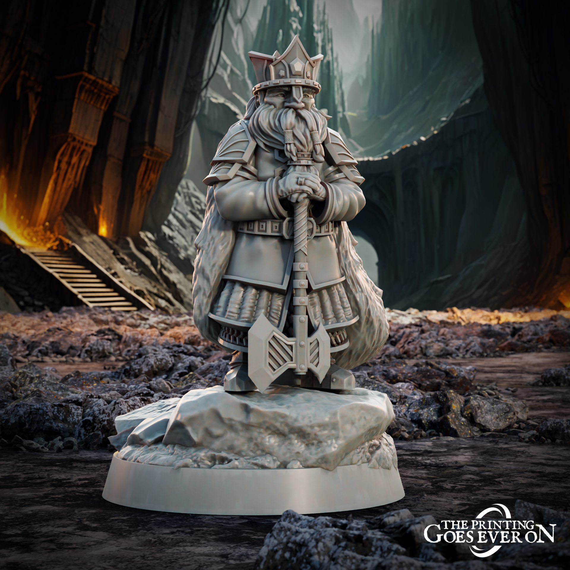 Throwback Dwarven King
