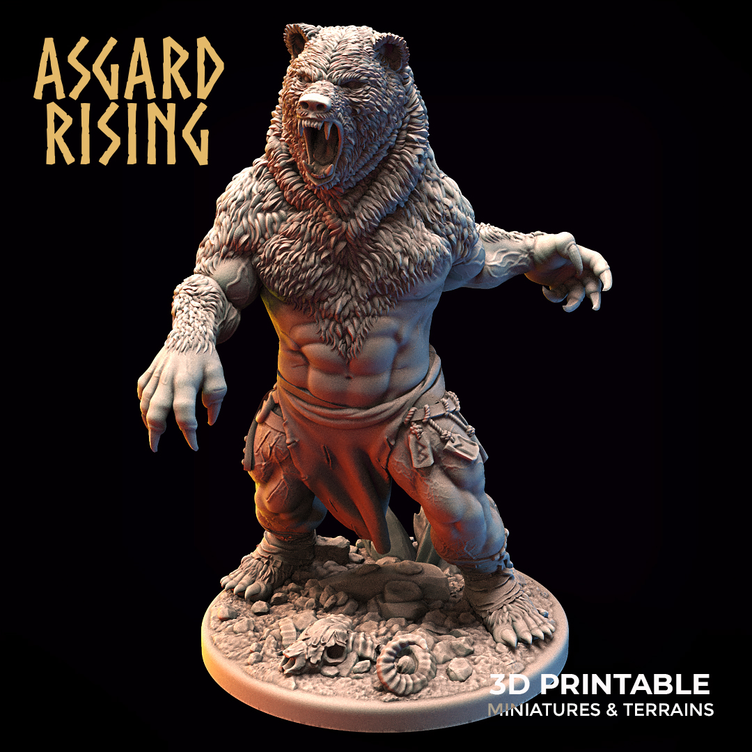 Shapeshifter Berserkir — Werebear